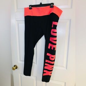 PINK VS HOT PINK Leggings